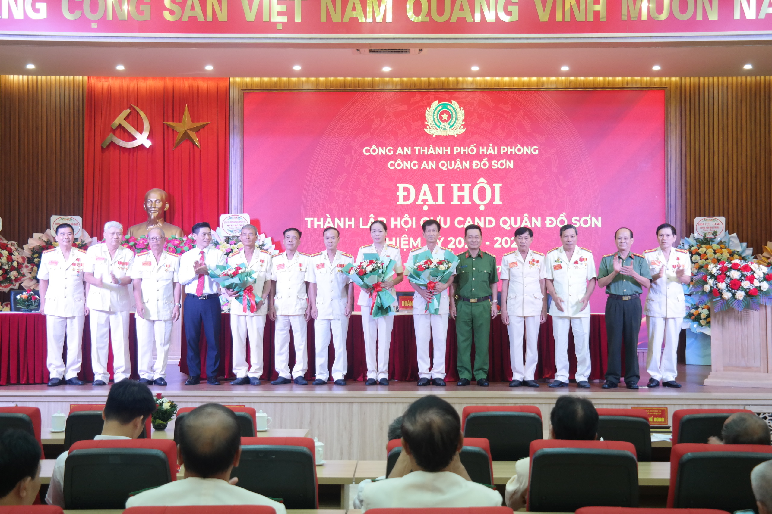 Đại hội thành lập Hội Cựu Công an Nhân dân quận Đồ Sơn nhiệm kỳ 2024 -2029